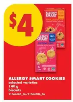 No Frills ALLERGY SMART COOKIES offer