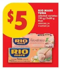 No Frills Rio Mare Tuna offer