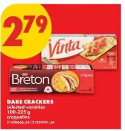 No Frills Dare Crackers offer