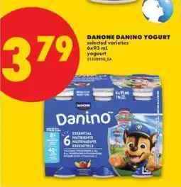 No Frills DANONE DANINO YOGURT offer