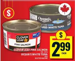 Food Basics CLOVER LEAF PINK SALMON offer