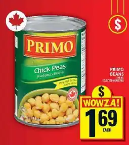Food Basics PRIMO Chick Peas offer