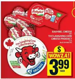 Food Basics Babybel Cheese / The Laughing Cow Cheese Product offer