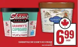 Food Basics Kawartha or Shaw's Ice Cream offer