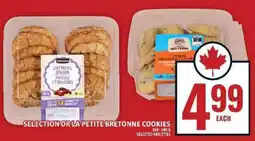 Food Basics Selection or La Petite Bretonne Cookies offer