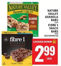 Food Basics Nature Valley Granola Bars & Fibre 1 Snack Bars offer