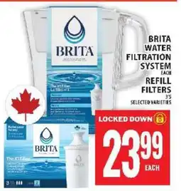 Food Basics Brita Water Filtration System offer