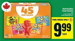 Food Basics MAYNARDS FUN TREATS offer