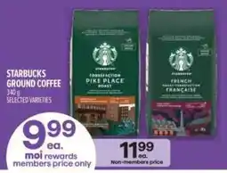 Metro Starbucks ground coffee offer