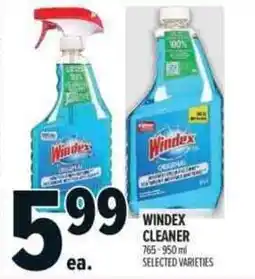 Metro Windex cleaner offer