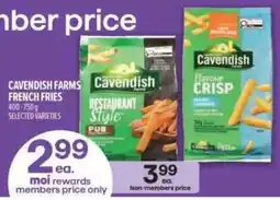 Metro Cavendish Farms French Fries offer