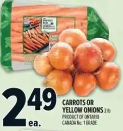 Metro Carrots or Yellow Onions offer