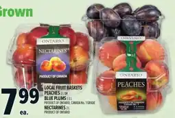 Metro Local fruit baskets offer