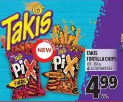 Metro Takis tortilla chips offer