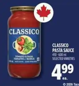 Metro Classico pasta sauce offer