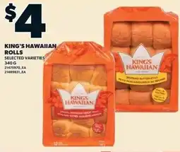 Independent Grocer King's Hawaiian rolls offer