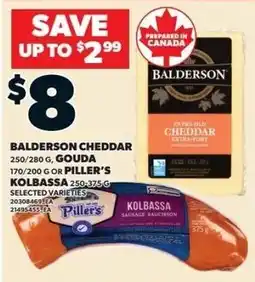 Independent Grocer Balderson cheddar offer