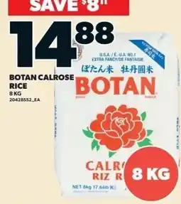 Independent Grocer Botan calrose rice offer