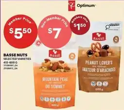 Independent Grocer Basse nuts selected varieties offer