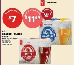 Independent Grocer PC dealcoholized beer offer