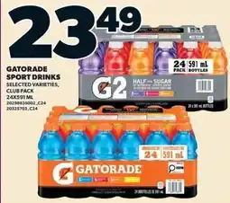 Independent Grocer Gatorade sport drinks offer