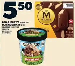 Independent Grocer Ben & Jerry's half baked offer