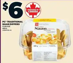 Independent Grocer PC traditional naan dippers offer