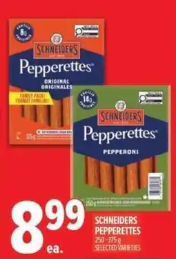 Metro Schneiders pepperettes offer
