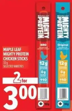 Metro Maple Leaf mighty protein chicken sticks offer