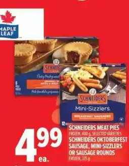 Metro schneiders meat pies offer