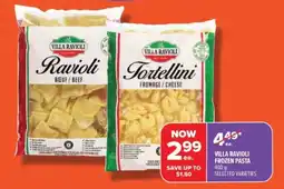 Metro Villa ravioli frozen pasta offer
