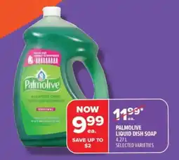 Metro Palmolive liquid dish soap offer