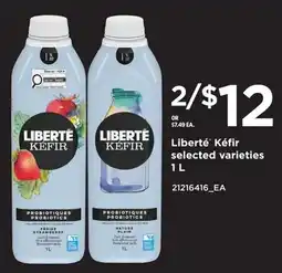 Independent Grocer Liberté Kefir selected varieties offer