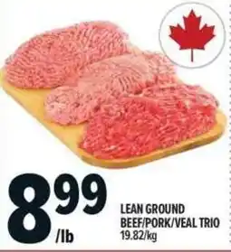 Metro Lean ground beef/pork/veal trio offer