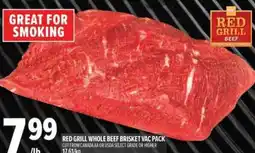 Metro Red Grill whole beef brisket offer