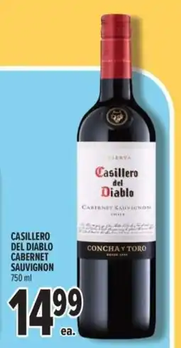 Metro Casillero del Diablo Cabernet Sauvignon offer