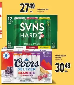 Metro Svns hard 7up mixed pack offer