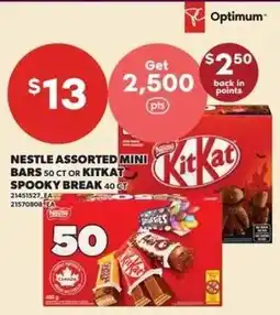 Independent Grocer Nestle assorted mini bars offer