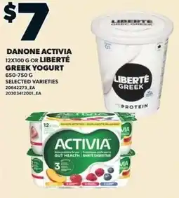 Independent Grocer Danone activia offer