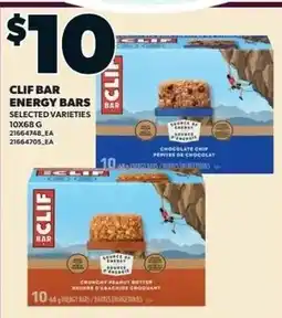 Independent Grocer Clif bar energy bars selected varieties offer
