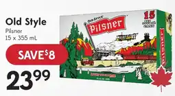 Sobeys Liquor Old Style Pilsner offer