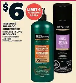 Independent Grocer TRESemmé shampoo conditioner offer