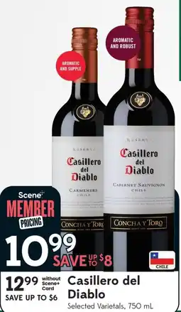 Sobeys Casillero del Diablo offer
