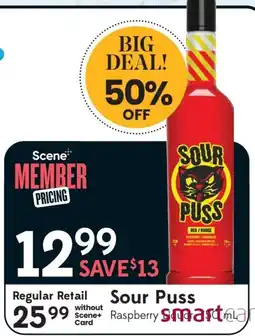 Sobeys Sour Puss Raspberry offer