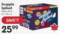 Sobeys Snapple Spiked Variety Pack offer