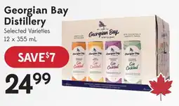 Sobeys Georgian Bay Gin Cocktails offer
