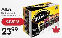Sobeys Mike's Hard, Selected Varieties offer