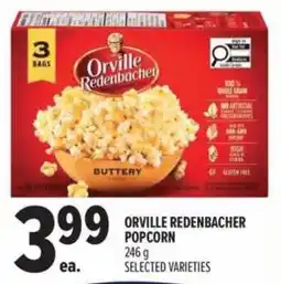 Metro Orville Redenbacher popcorn offer