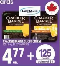Metro Lactalis cracker barrel sliced cheese offer
