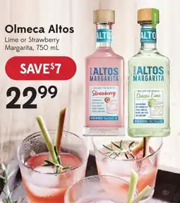 Sobeys Liquor Olmea Altos Margarita offer